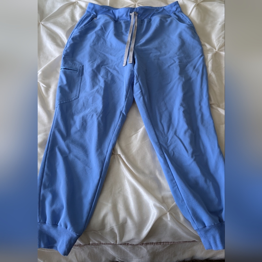 FIGS Ceil Blue Zamora Jogger Scrub Pants